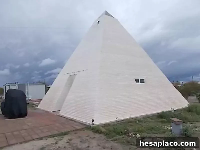 Pyramid house in Arizona