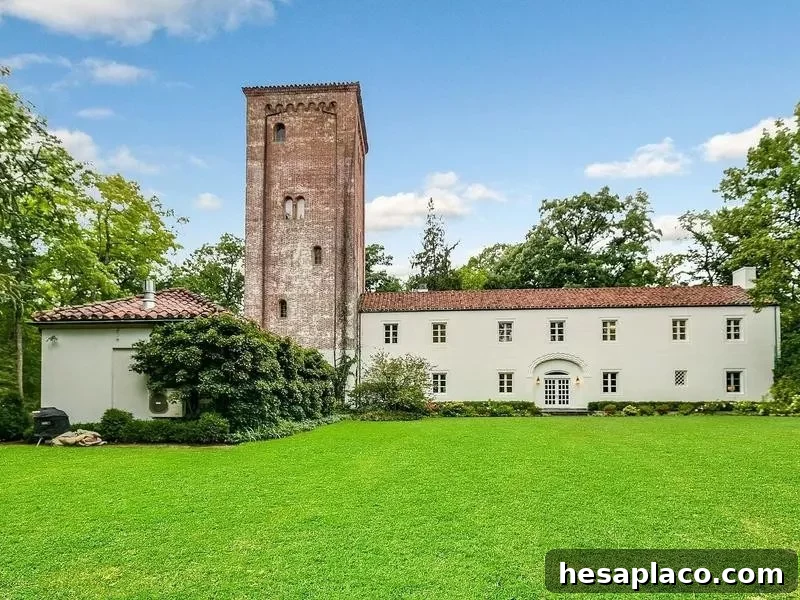 Tower house in Illinois