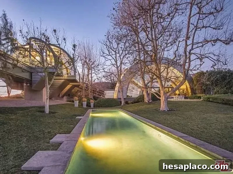 Ed Nile's home in California