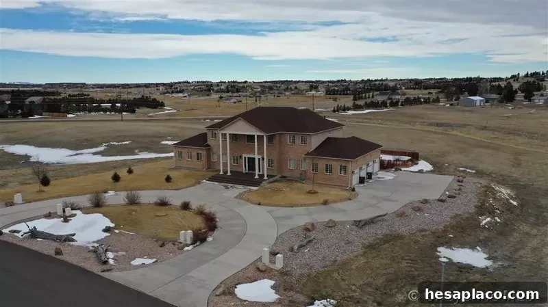 Expensive home in Wyoming