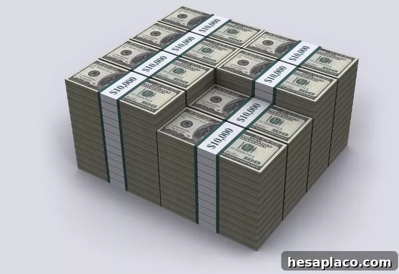 $1 million
