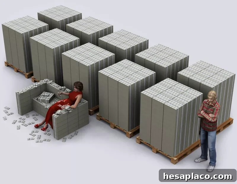 $1 billion visualized