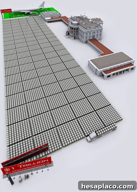 $1 trillion visualized