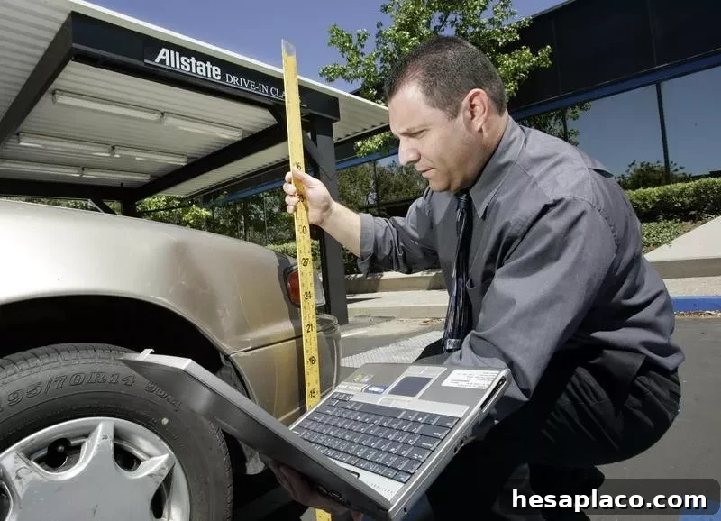 Damage appraiser, auto insurance
