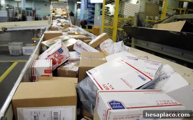 Post office sorting machines