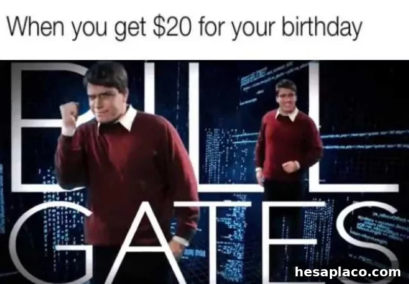 Birthday money
