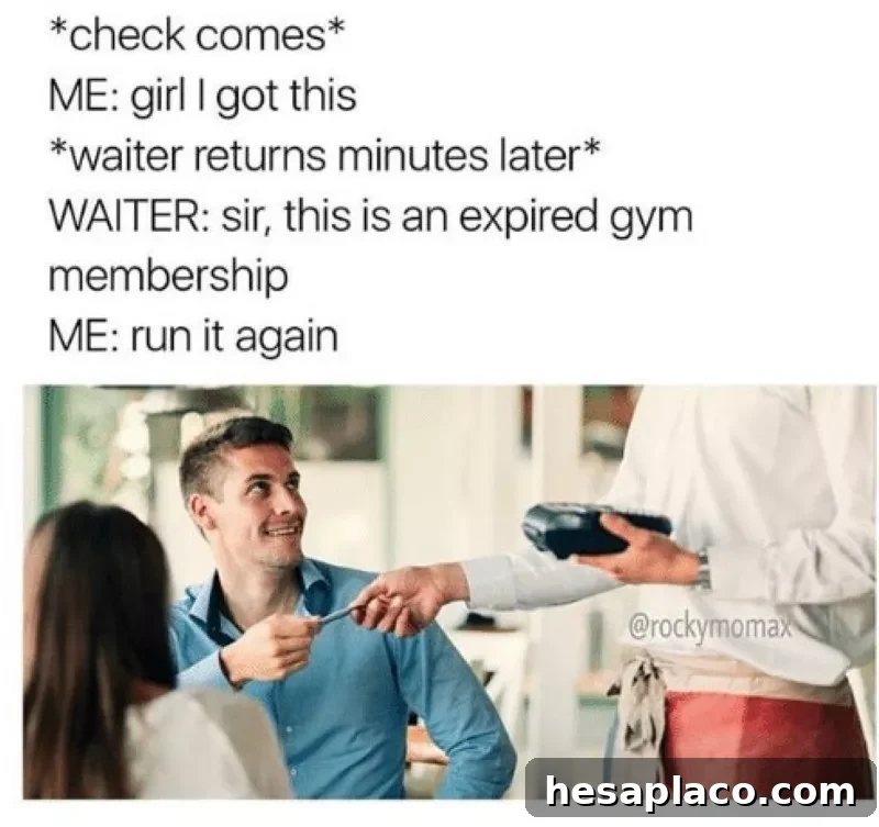 Expired gym membership