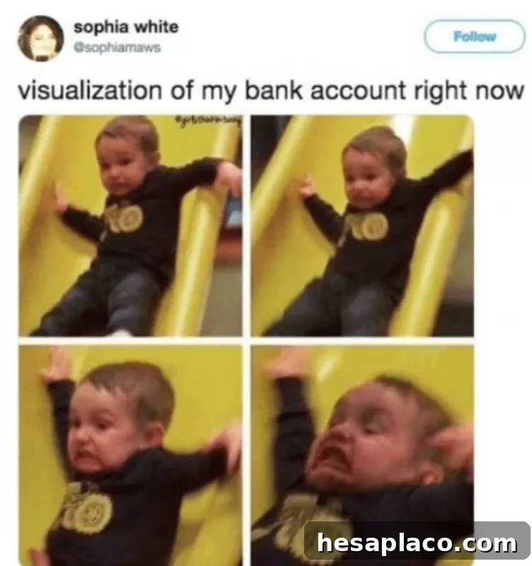 Bank account visualization