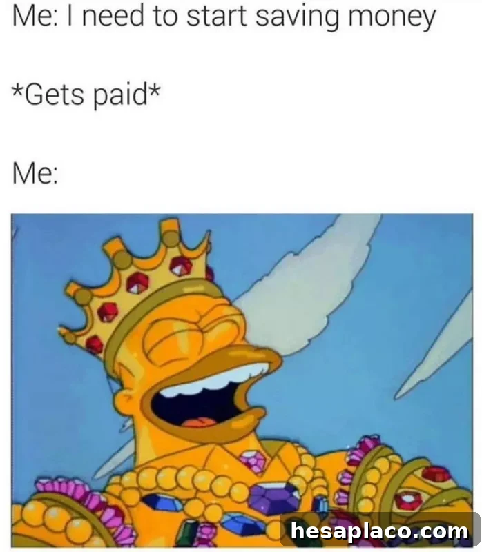 King Homer meme