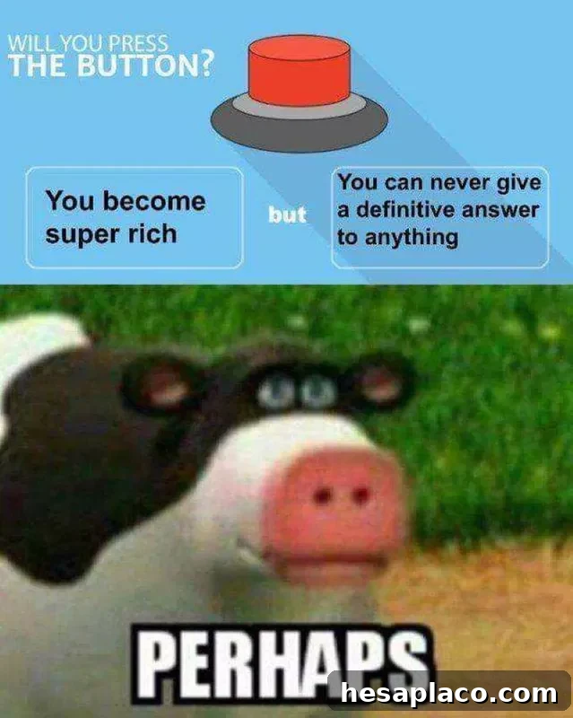 Be decisive