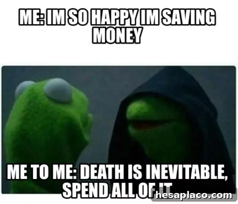 Savings meme