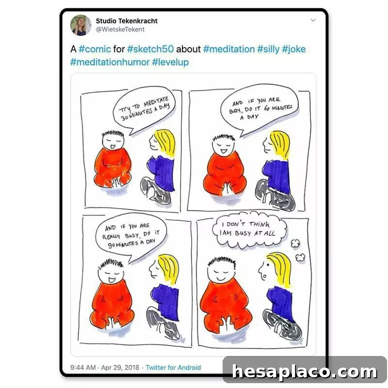 Meditation joke