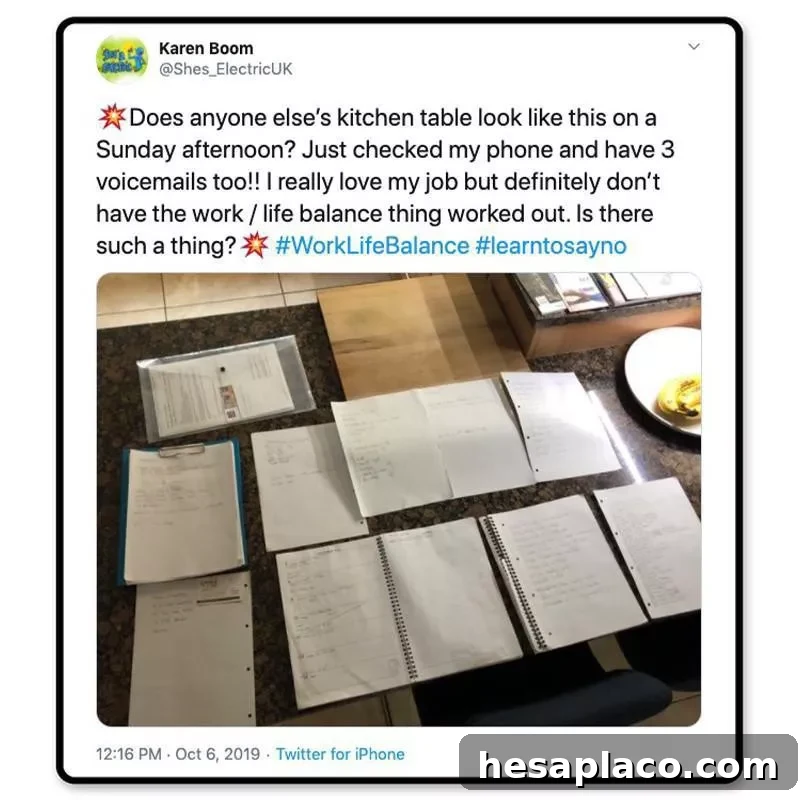 No weekend work