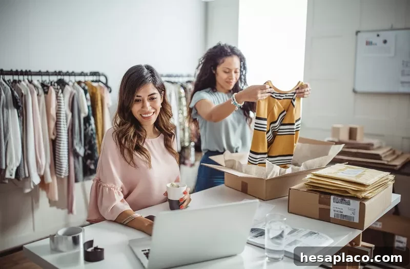 Women working