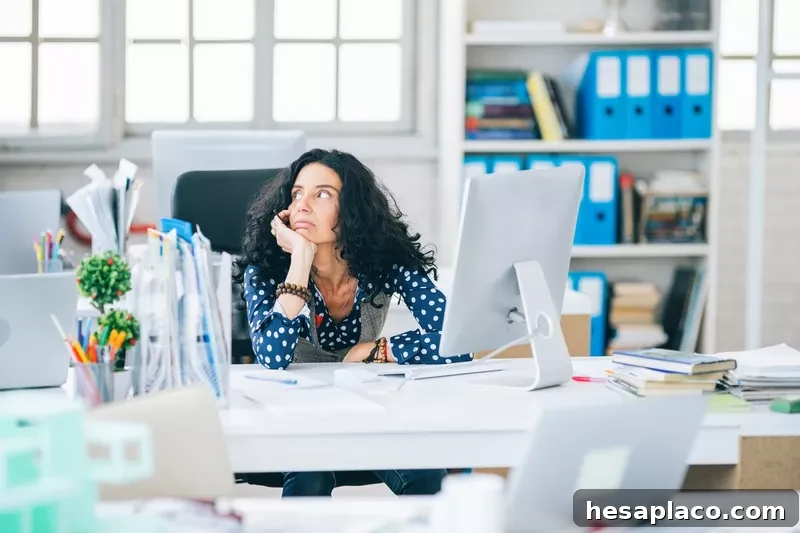 Distracted at the home office
