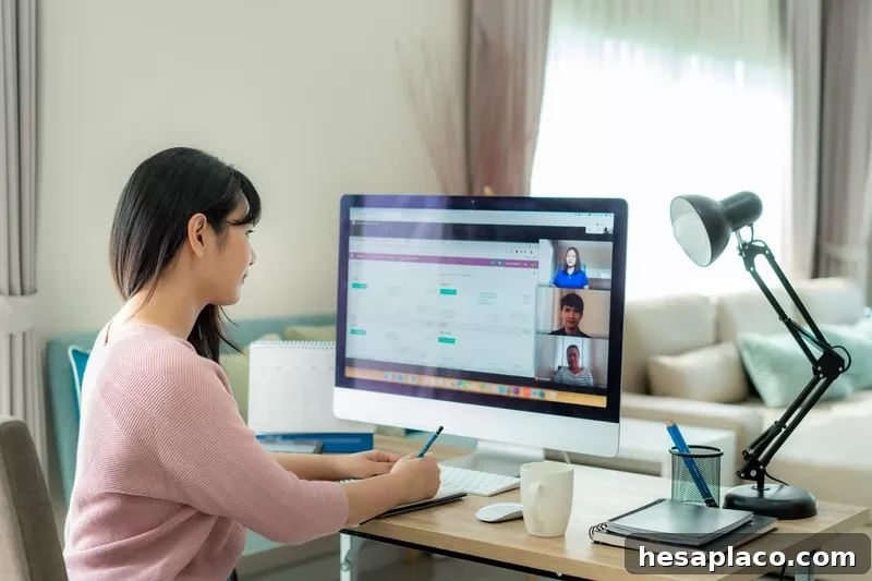 Working at home