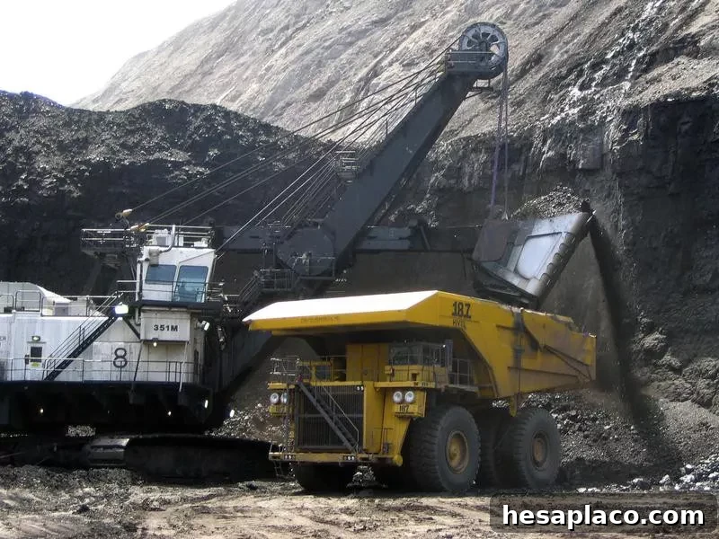 Black Thunder Mine in Wright, Wyoming