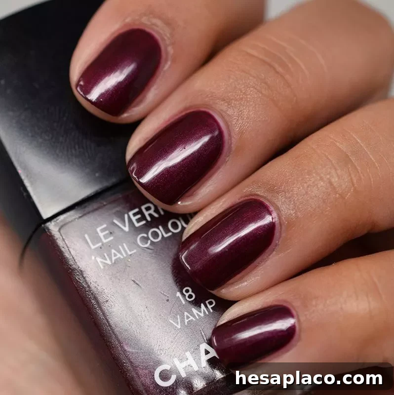 Chanel Vamp Nail Polish