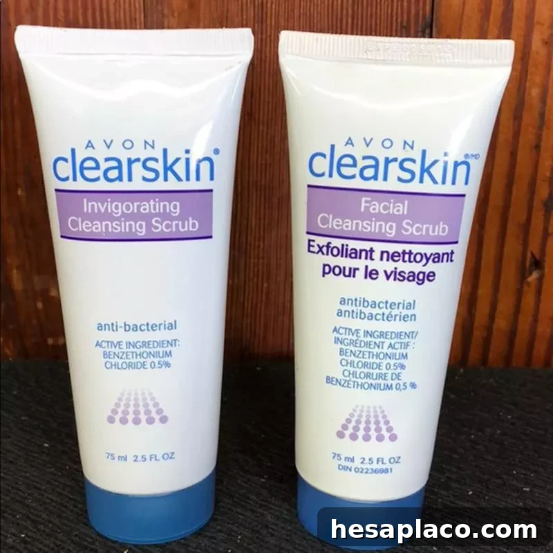 Avon Clearskin Invigorating Cleansing Scrub