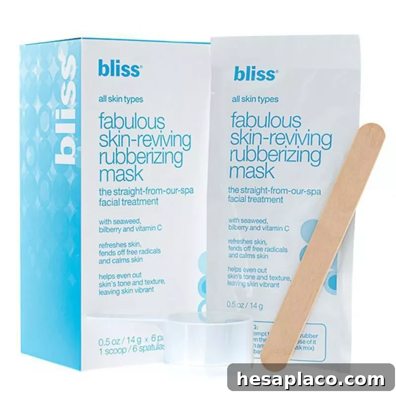 Bliss Fabulous Skin-Reviving Rubberizing Mask