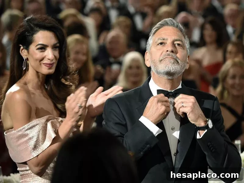 George and Amal Clooney