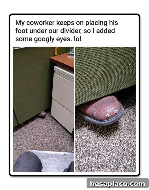 Co-worker humor