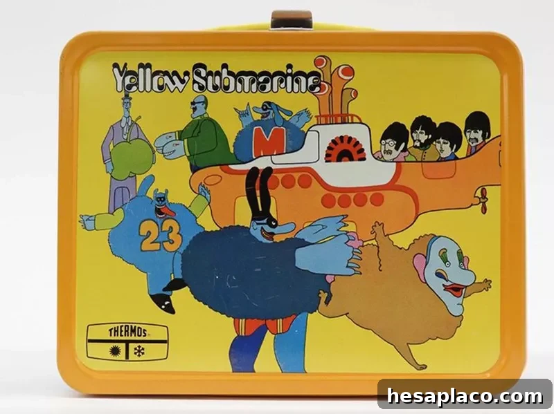 Yellow Submarine lunch box