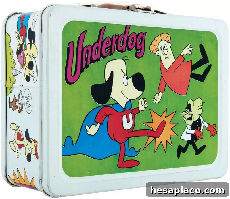 Underdog lunch box
