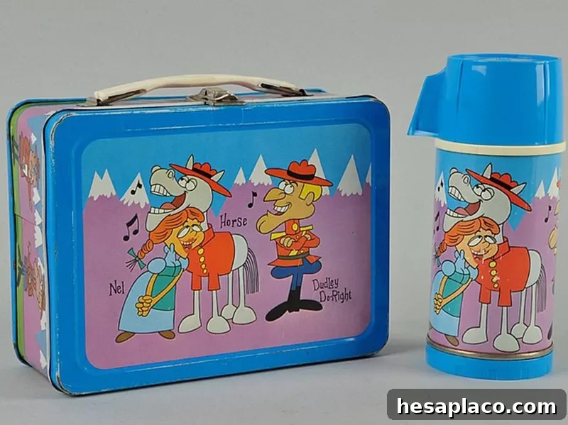 Dudley Do-Right lunch box