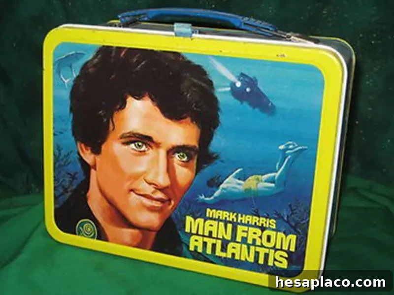 Man From Atlantis lunch box
