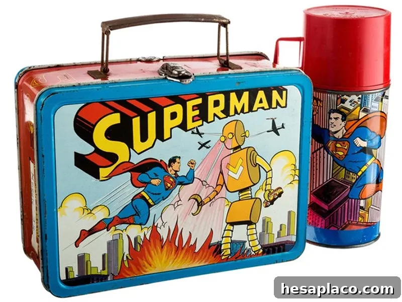 Superman lunch box