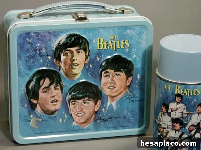 The Beatles lunch box