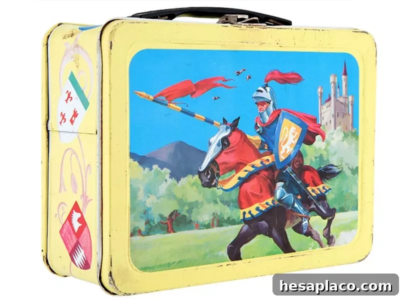 Knights in Armor lunch box