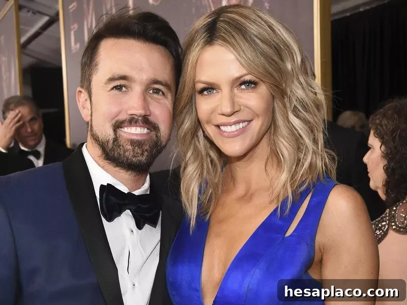 Kaitlin Olson and Rob McElhenney