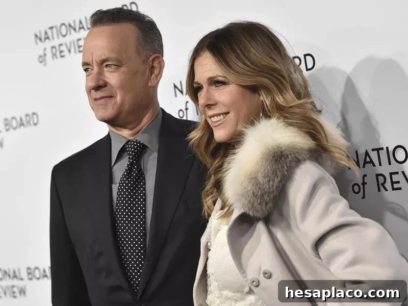 Rita Wilson and Tom Hanks