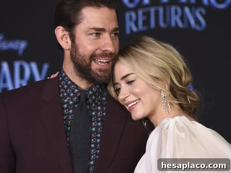 John Krasinski and Emily Blunt