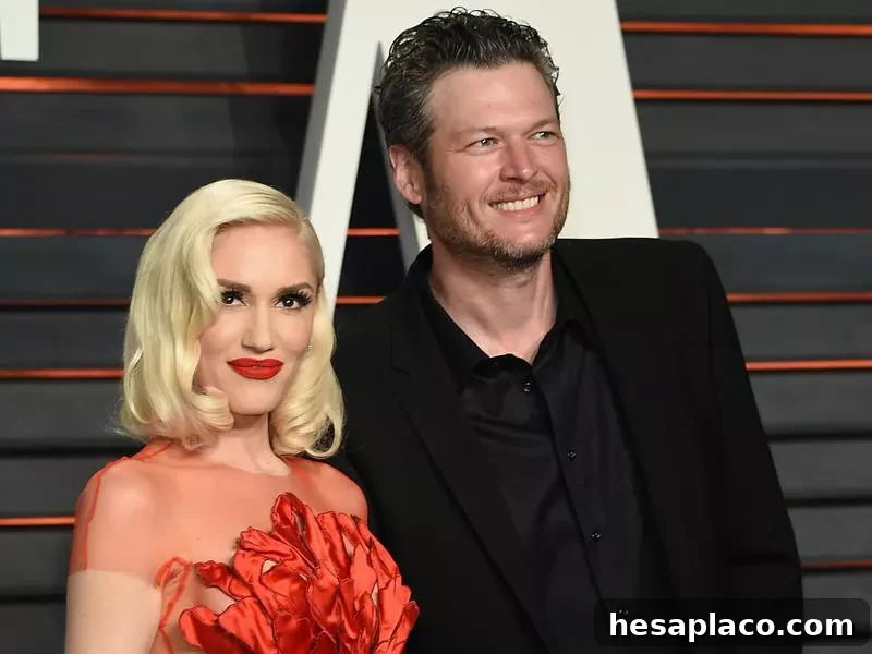 Blake Shelton and Gwen Stefani