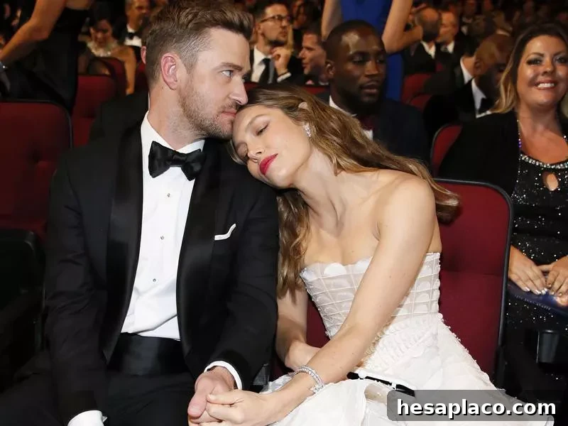 Justin Timberlake and Jessica Biel