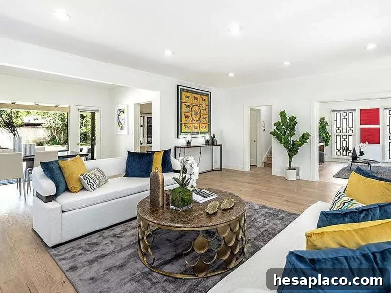 Meghan Markle's living room