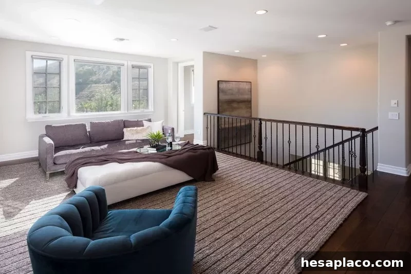 Upstairs loft