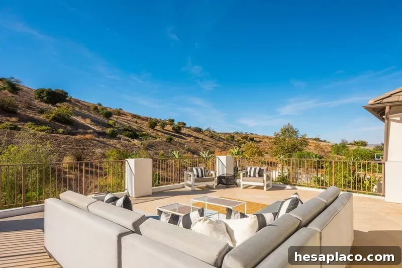 Rooftop deck