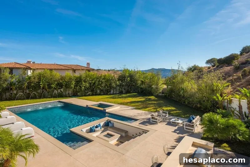 Pool in Calabasas