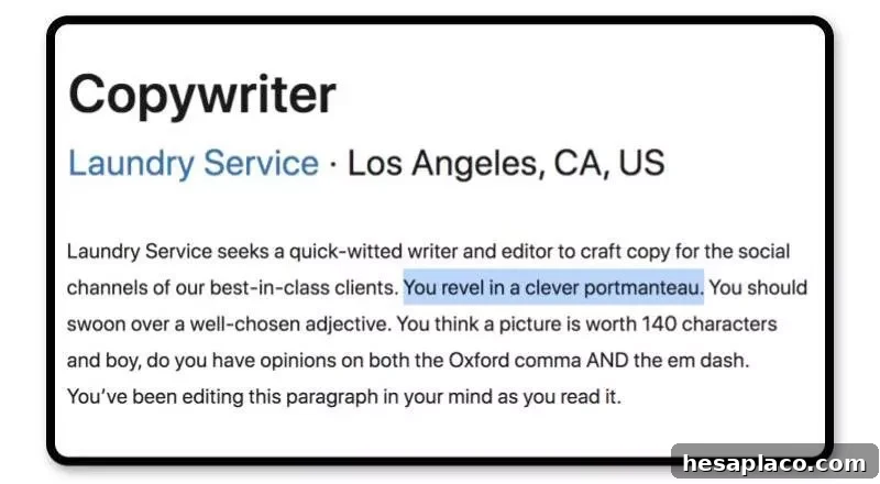 Portmanteau requirement