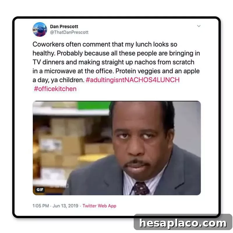 Lead by example in the kitchen
