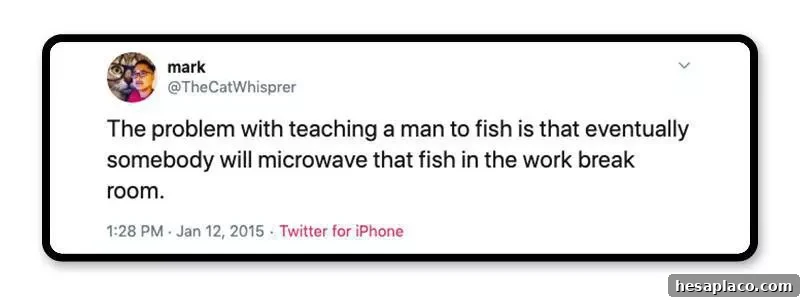 Fish smell at work