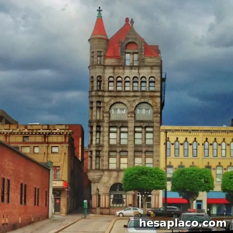 city bank building wheeling