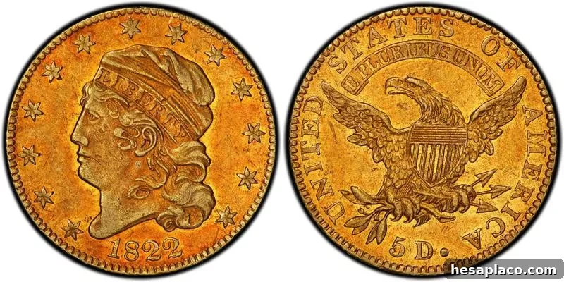 1822 Half Eagle