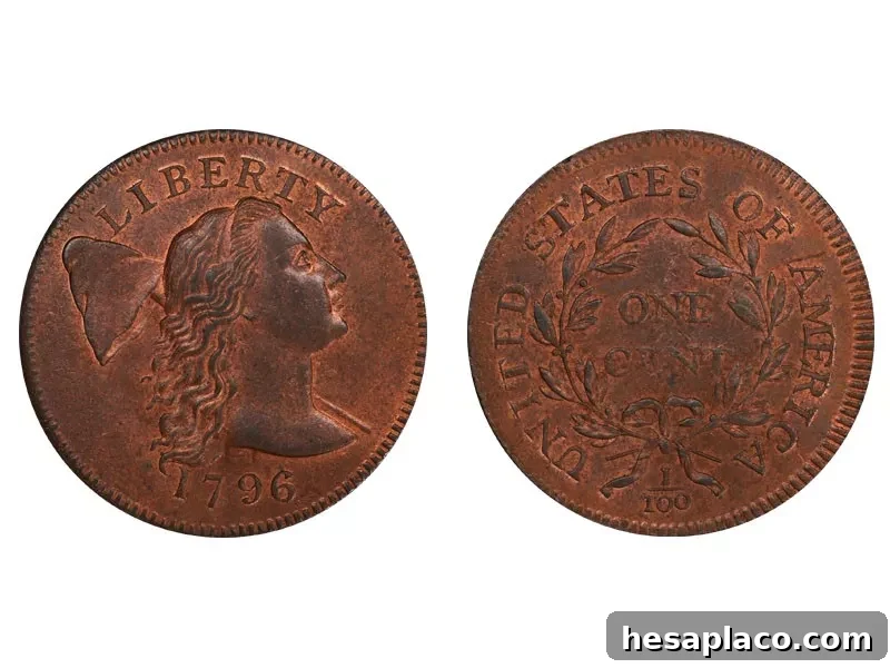 1796 Liberty Cap Cent