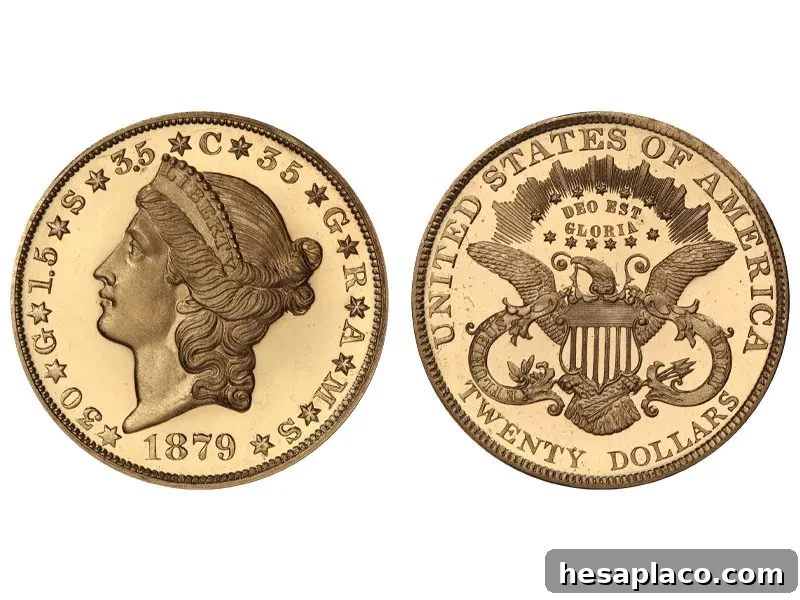 1879 Double Eagle Proof