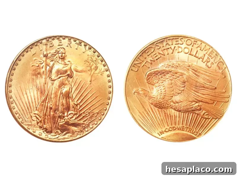 1927-D Saint-Gaudens Double Eagle